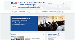 Desktop Screenshot of ambafrance-ga.org